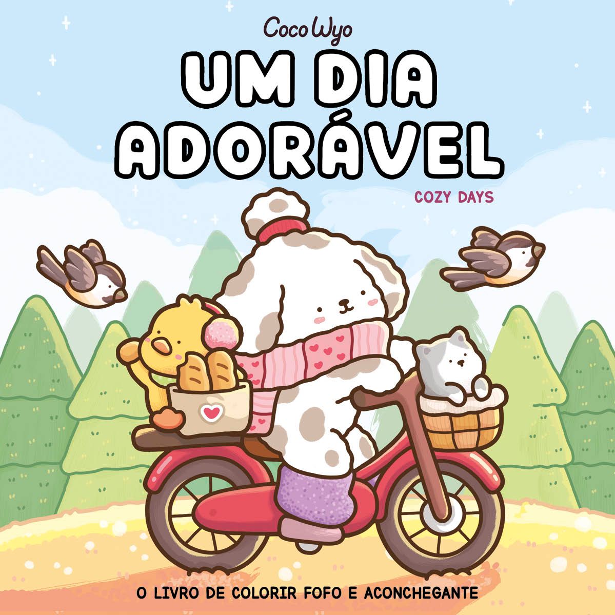 FUWAMOCODAYS 6 新刊セット Um dia adorável (Cozy Days) – livro de colorir Coco Wyo
