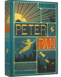 Peter Pan – Edição de luxo ilustrada e com elementos interativos do estúdio MinaLima