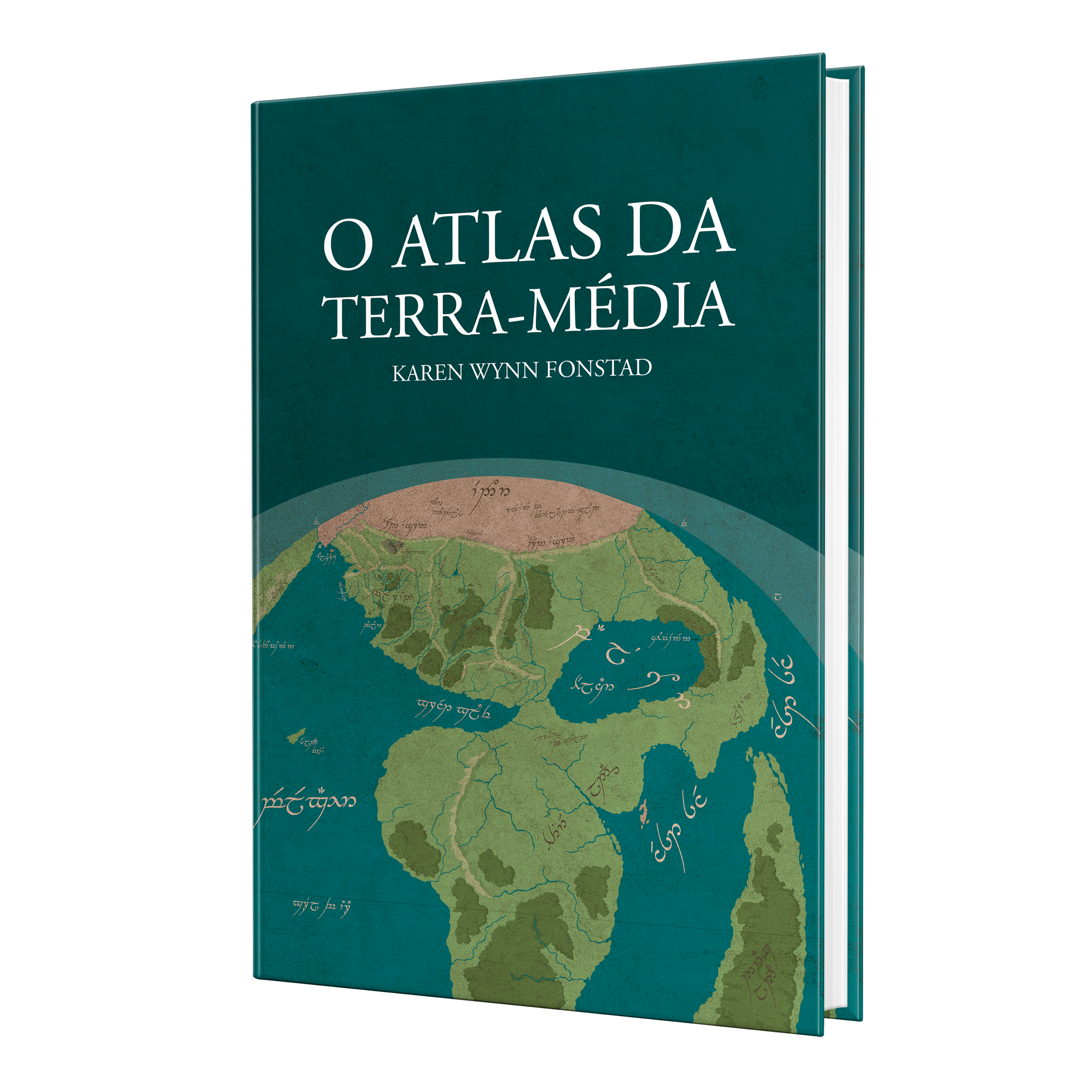 O Atlas da Terra-média + Pôster em tecido – HarperCollins Brasil