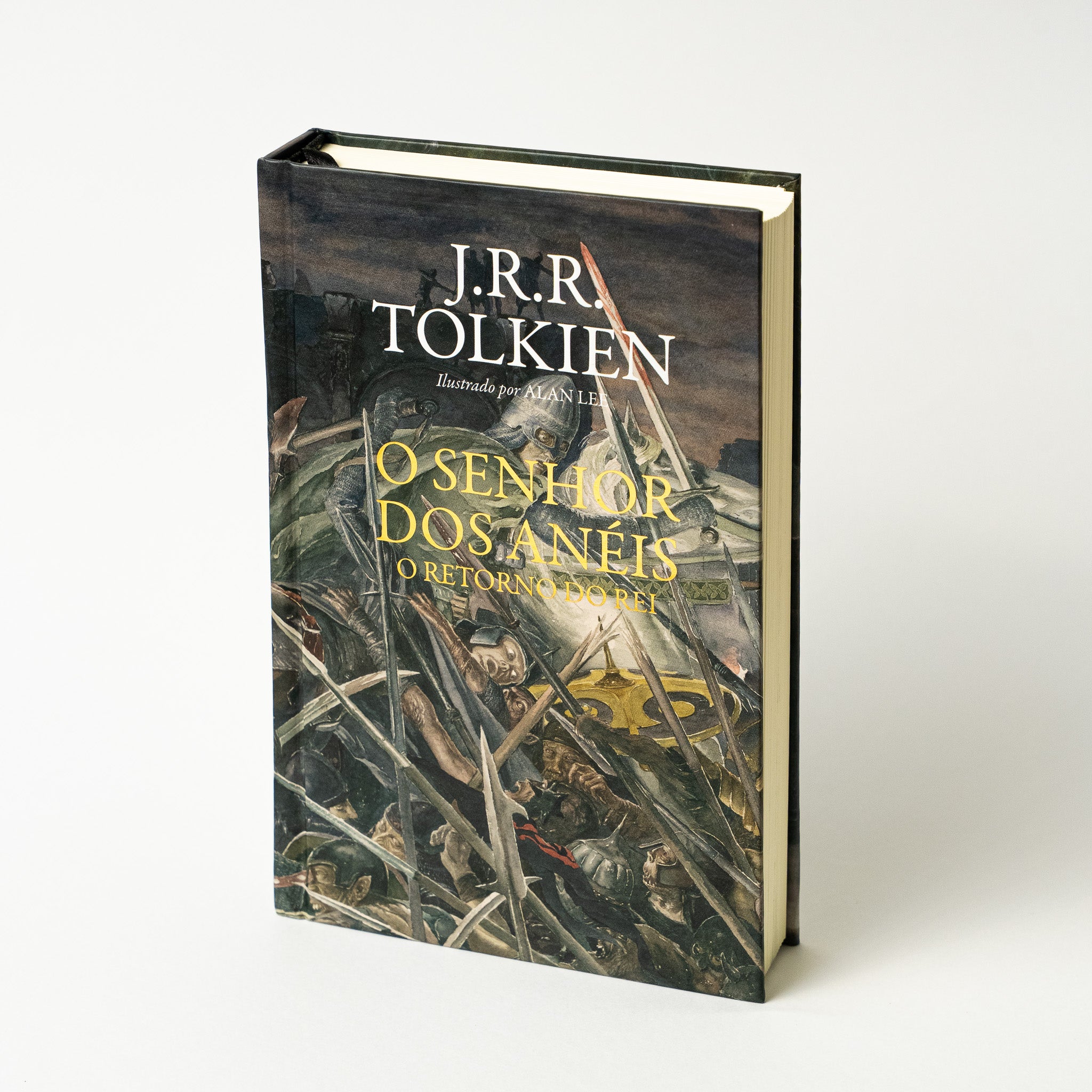 Box O Senhor dos Anéis com ilustrações de Alan Lee + Pôster em