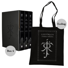 A História da Terra-média - Box 4 (Livros 10 a 12) + Ecobag
