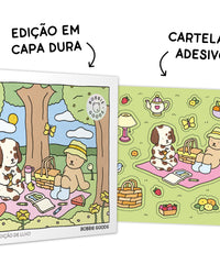 Dias quentes (Spring-Summer): Livro de colorir oficial Bobbie Goods – Edição em capa dura com cartela de adesivos