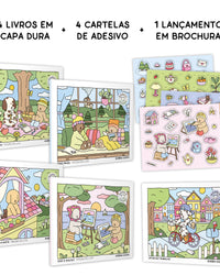 Coleção Bobbie Goods: Dias quentes, Do dia para a noite, Isso e aquilo, Dias frios (edições de luxo em capa dura) + Um dia no trabalho (livro inédito em brochura)