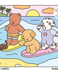 Um dia de verão (Summer Break) – Livro de colorir oficial Bobbie Goods