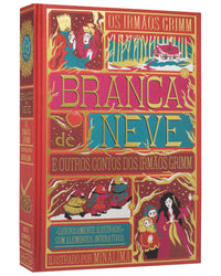 Branca de Neve e outros contos dos irmãos Grimm – Edição de luxo ilustrada e com elementos interativos do estúdio MinaLima