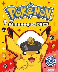 Almanaque Pokémon 2027 – Acompanhe as aventuras de Pokémon: Horizontes com várias atividades e desenhos para colorir
