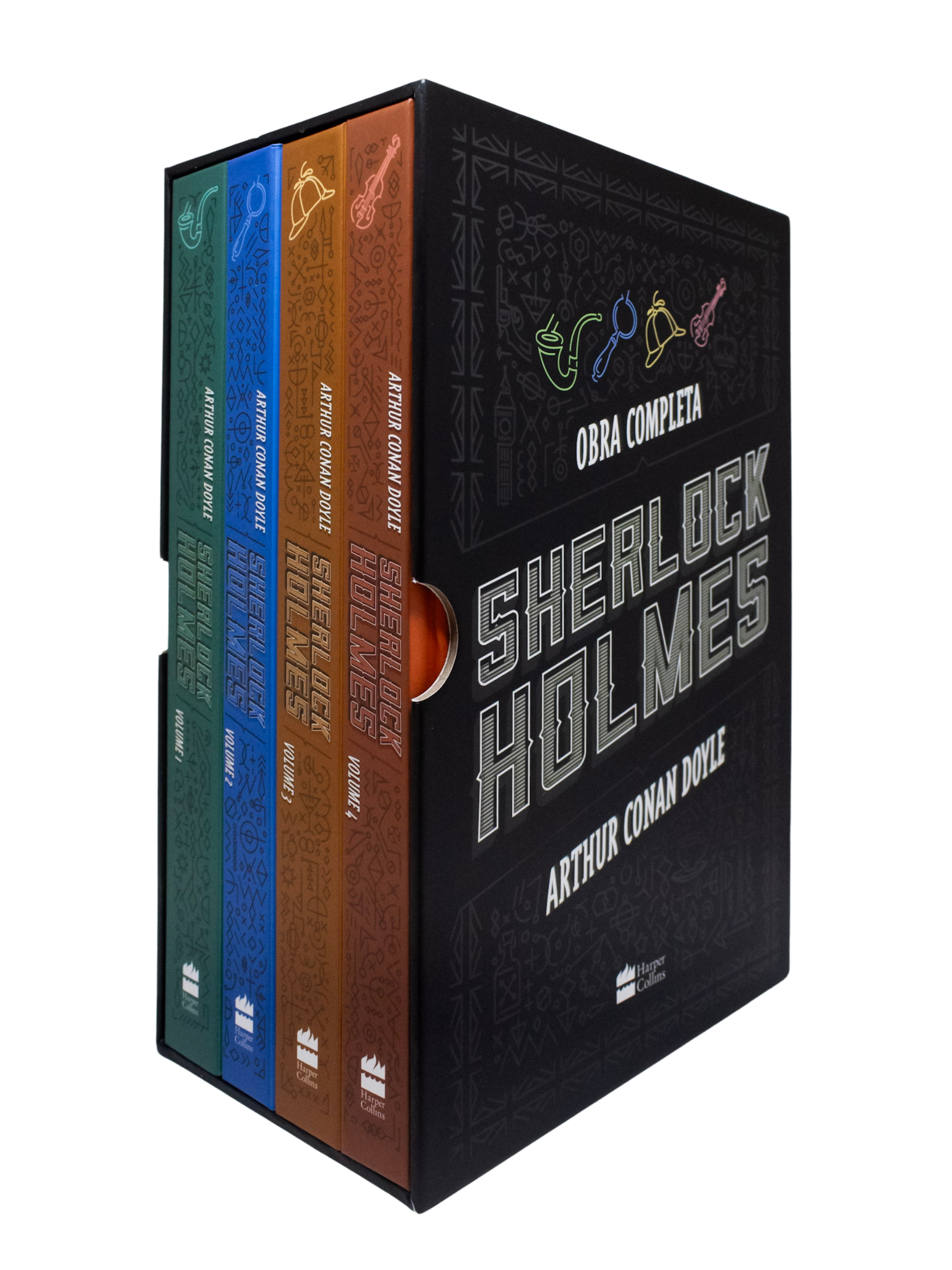 Box Sherlock Holmes – Obra completa (Capa dura) – HarperCollins Brasil