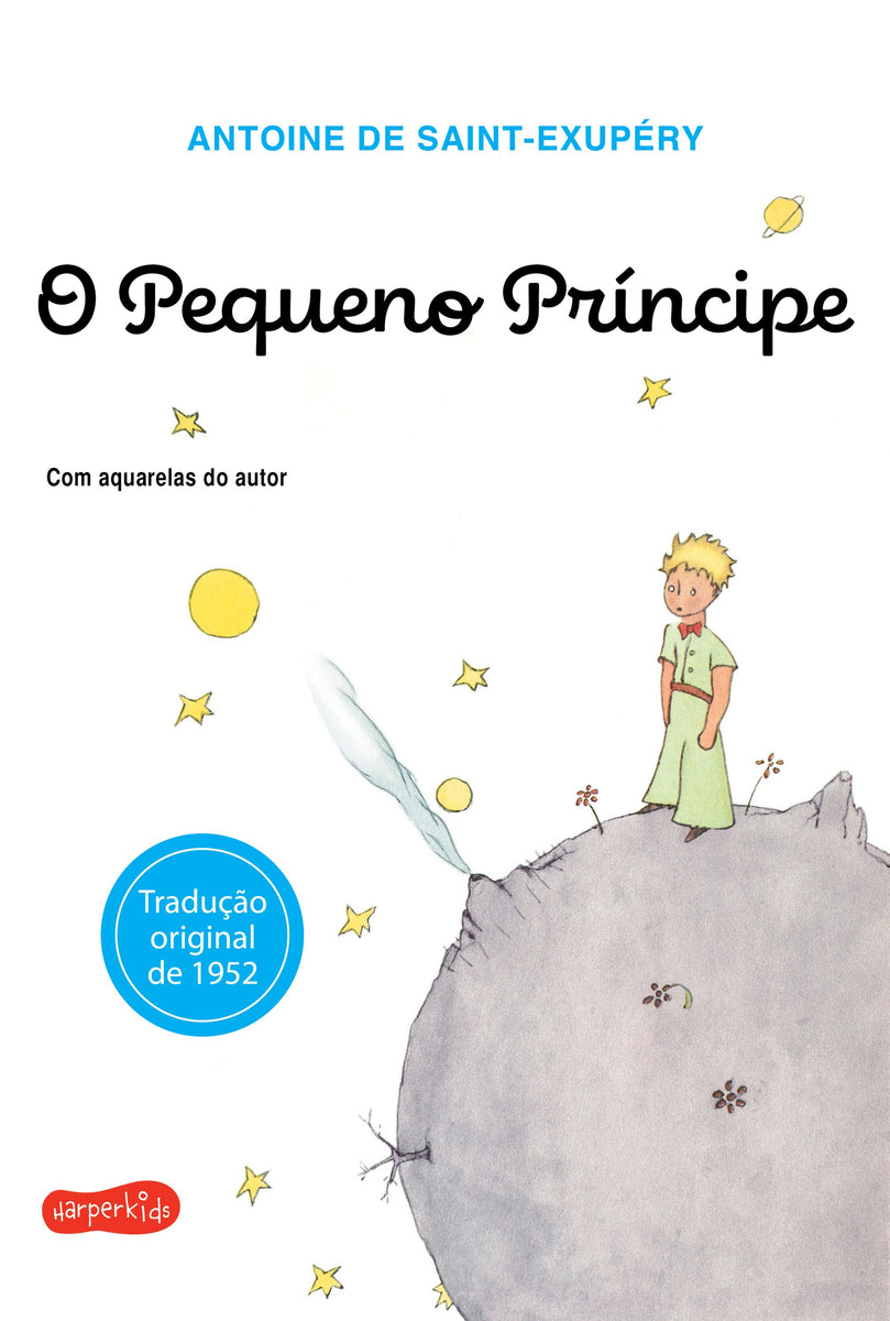 Capa de O pequeno príncipe, de Antoine de Saint-Exupéry