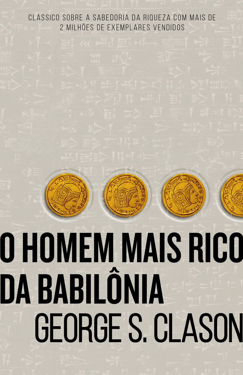Capa do livro O Homem Mais Rico da Babilônia, de George S. Clason